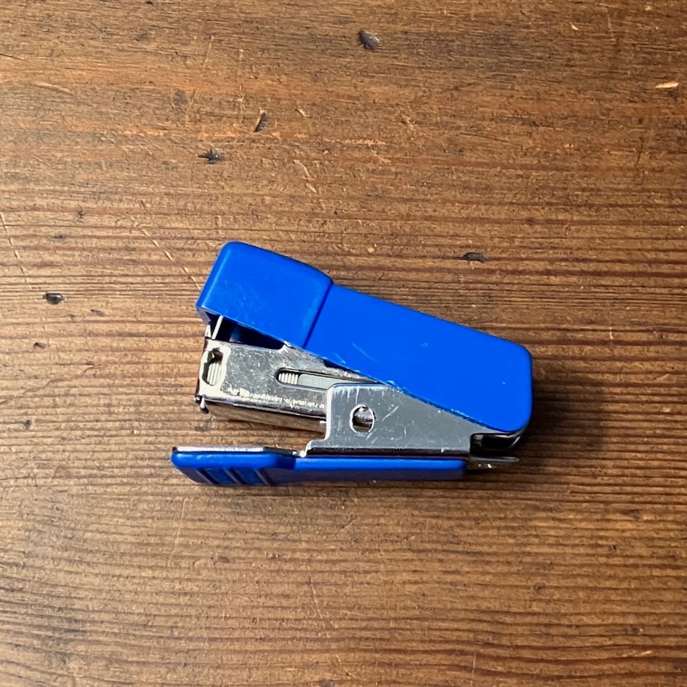 Small Blue Bostitch Stapler